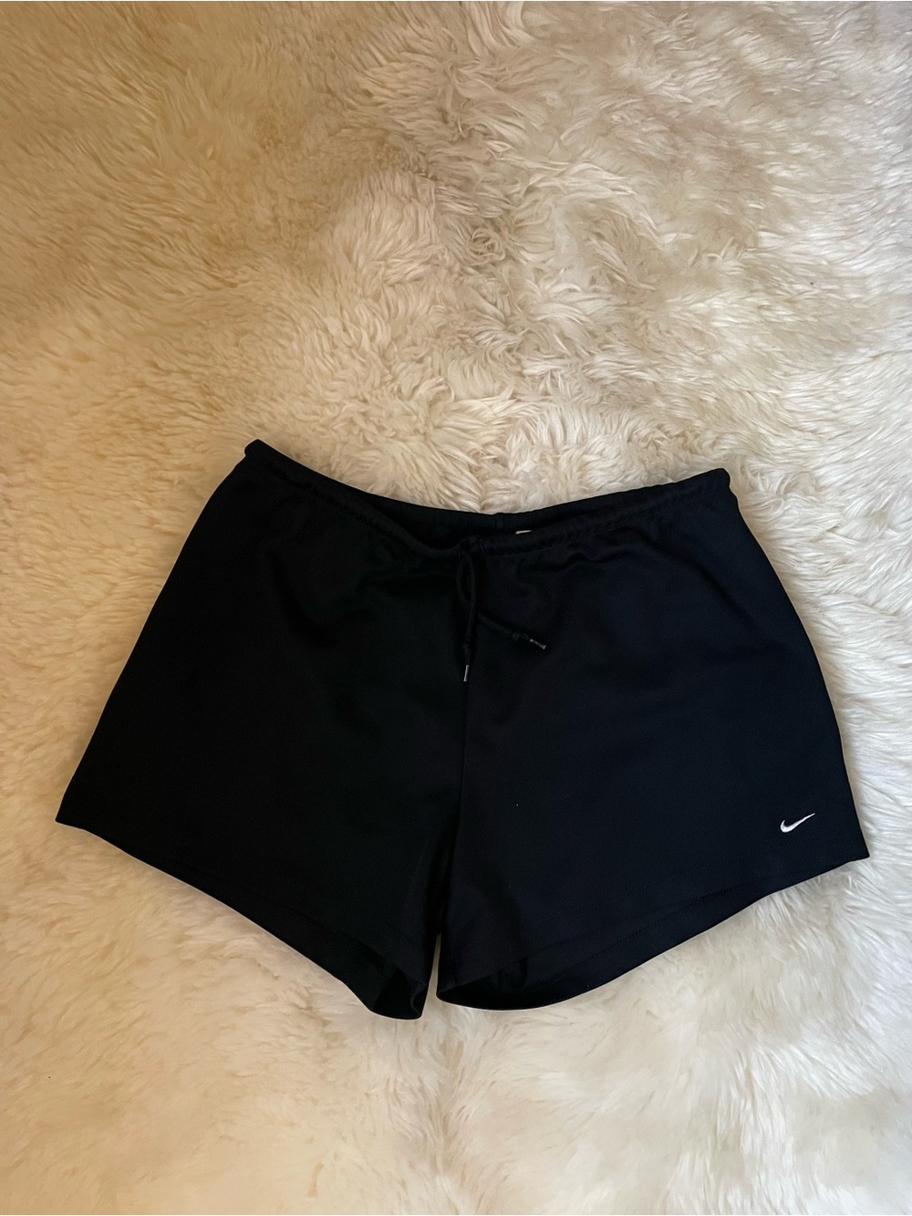 Vintage Nike low rise black running shorts